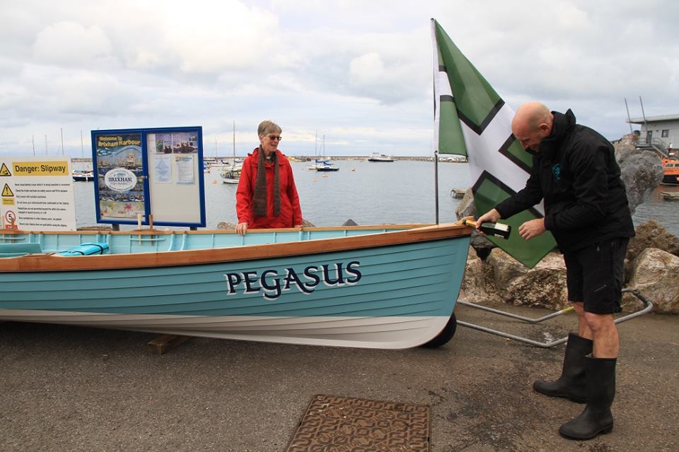 Brixham Pegasus launch