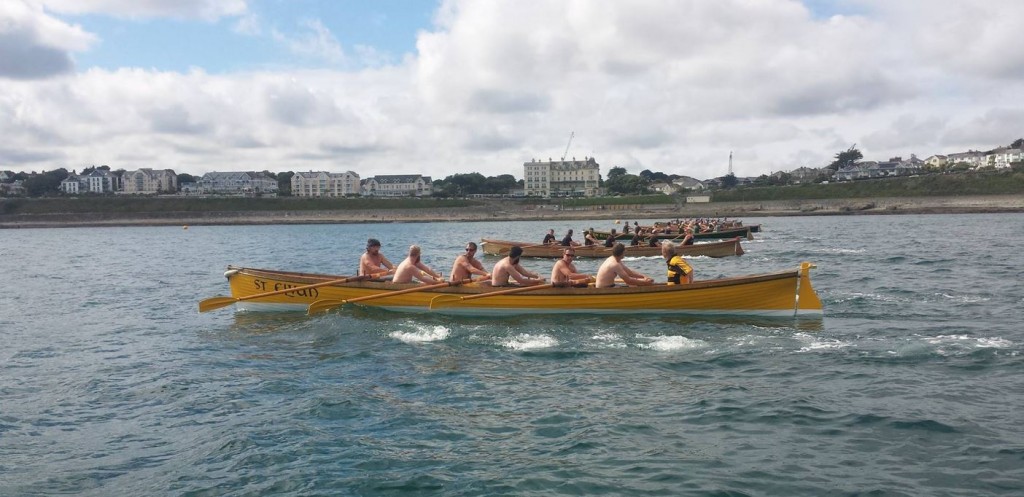 Falmouth sprints start line
