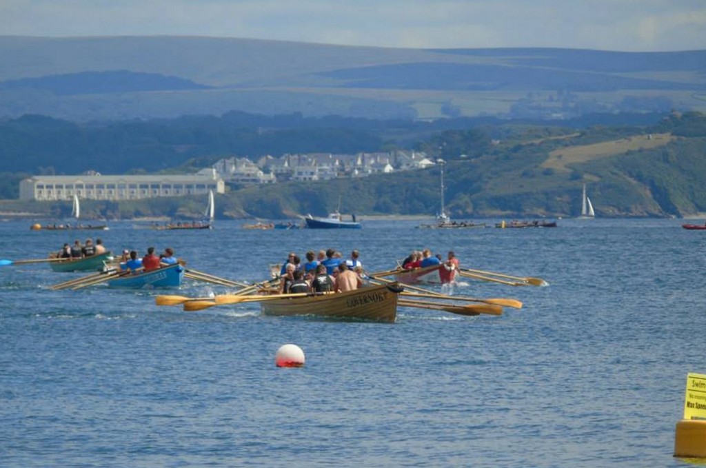 Racing at Rame - Sarah Flockton