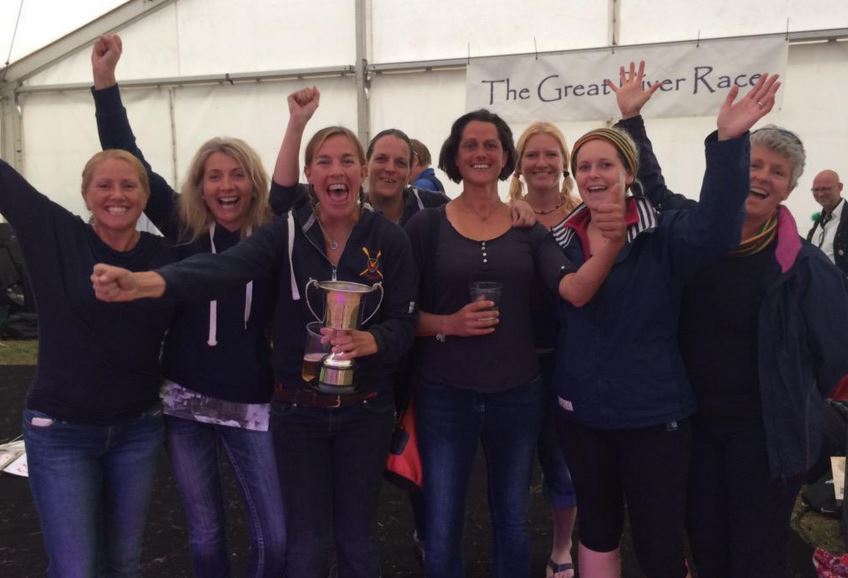 Teign ladies great river race winners